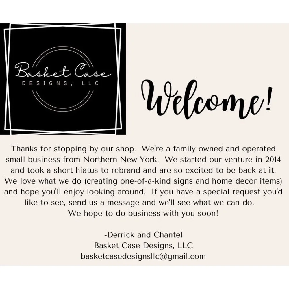 Basket Case Designs My Oils Are Essential‎ Wood Sign Essential Oil Holder Black